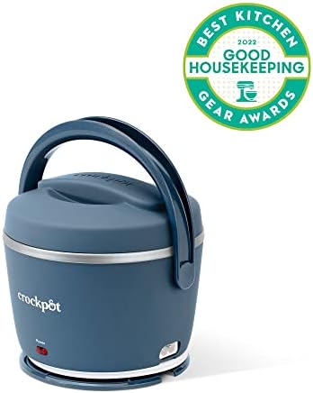 Electric Lunch Box Food Warmer 20oz – Faded Blue - Curated Catalog J0