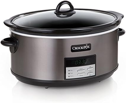 8 Quart Programmable Slow Cooker with Auto Warm - Curated Catalog W5