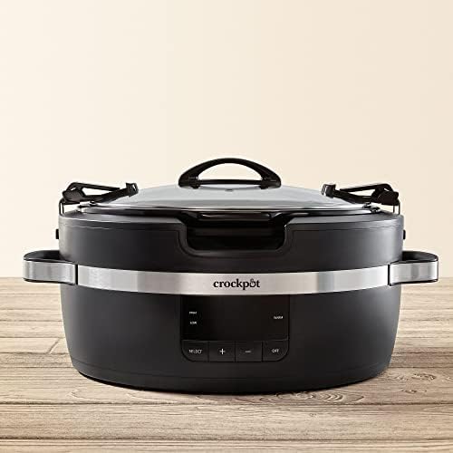 Thermoshield 6 Quart Slow Cooker with Carry Handles - Curated Catalog Y7