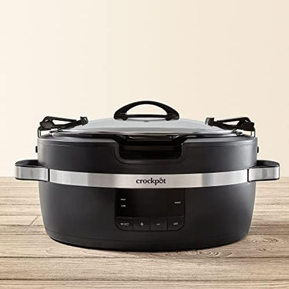 Thermoshield 6 Quart Slow Cooker with Carry Handles - Curated Catalog Y7
