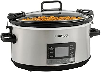 7 Quart Portable Programmable Slow Cooker with Timer - Curated Catalog D3