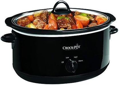 8 Quart Manual Slow Cooker – Black - Curated Catalog R8