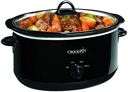 8 Quart Manual Slow Cooker – Black - Curated Catalog R8