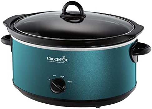 7 Quart Manual Slow Cooker – Turquoise - Curated Catalog C8