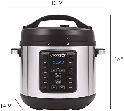 8 Quart Express Crock Multi-Use Pressure Cooker - Curated Catalog Z4