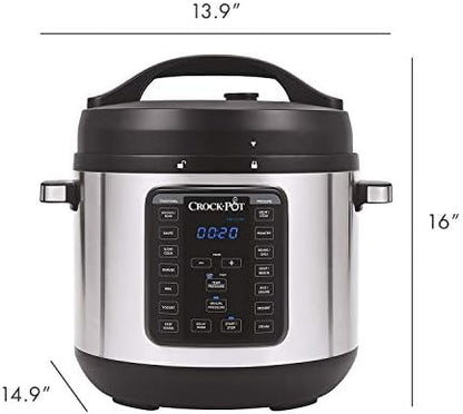8 Quart Express Crock Multi-Use Pressure Cooker - Curated Catalog Z4