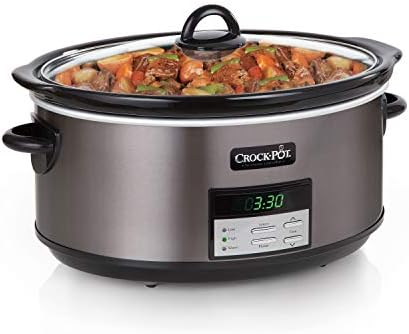 8 Quart Programmable Slow Cooker with Auto Warm - Curated Catalog W5