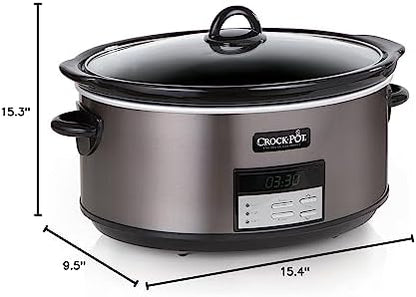 8 Quart Programmable Slow Cooker with Auto Warm - Curated Catalog W5
