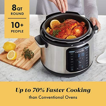 8 Quart Express Crock Multi-Use Pressure Cooker - Curated Catalog Z4