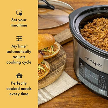 MyTime 6 Quart Programmable Slow Cooker - Curated Catalog G8