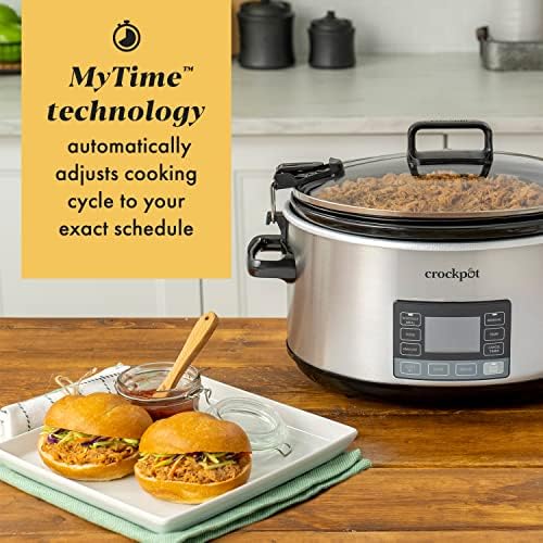 7 Quart Portable Programmable Slow Cooker with Timer - Curated Catalog D3