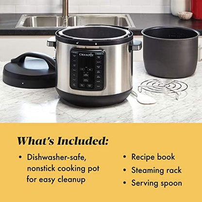 8 Quart Express Crock Multi-Use Pressure Cooker - Curated Catalog Z4