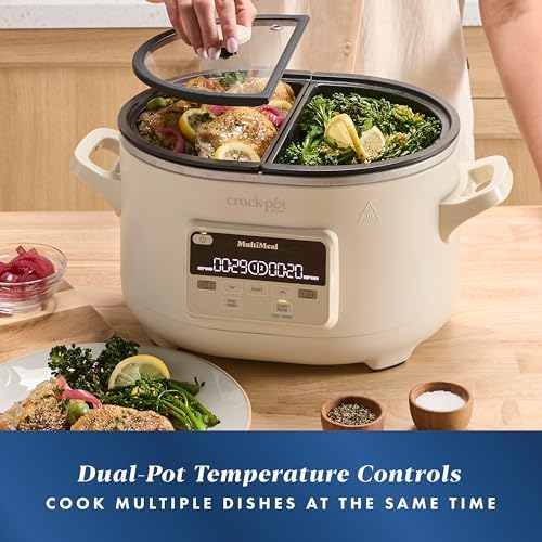 MultiMeal Multicooker with Programmable Slow Cooker - Curated Catalog B0