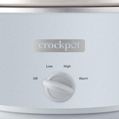 4.5 Quart Manual Slow Cooker – Macaroon Blue - Curated Catalog S6