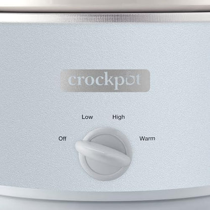 4.5 Quart Manual Slow Cooker – Macaroon Blue - Curated Catalog S6