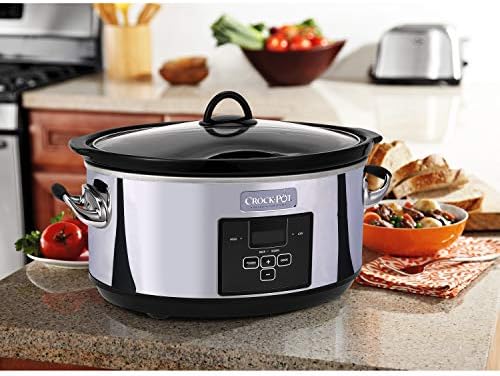 7 Quart Programmable Slow Cooker – Polished Platinum - Curated Catalog C3