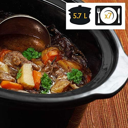 Cook & Carry 6 Quart Portable Slow Cooker - Curated Catalog H7