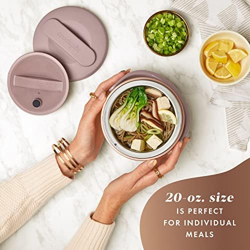 Electric Lunch Box Food Warmer 20oz – Blush Pink - Curated Catalog I3