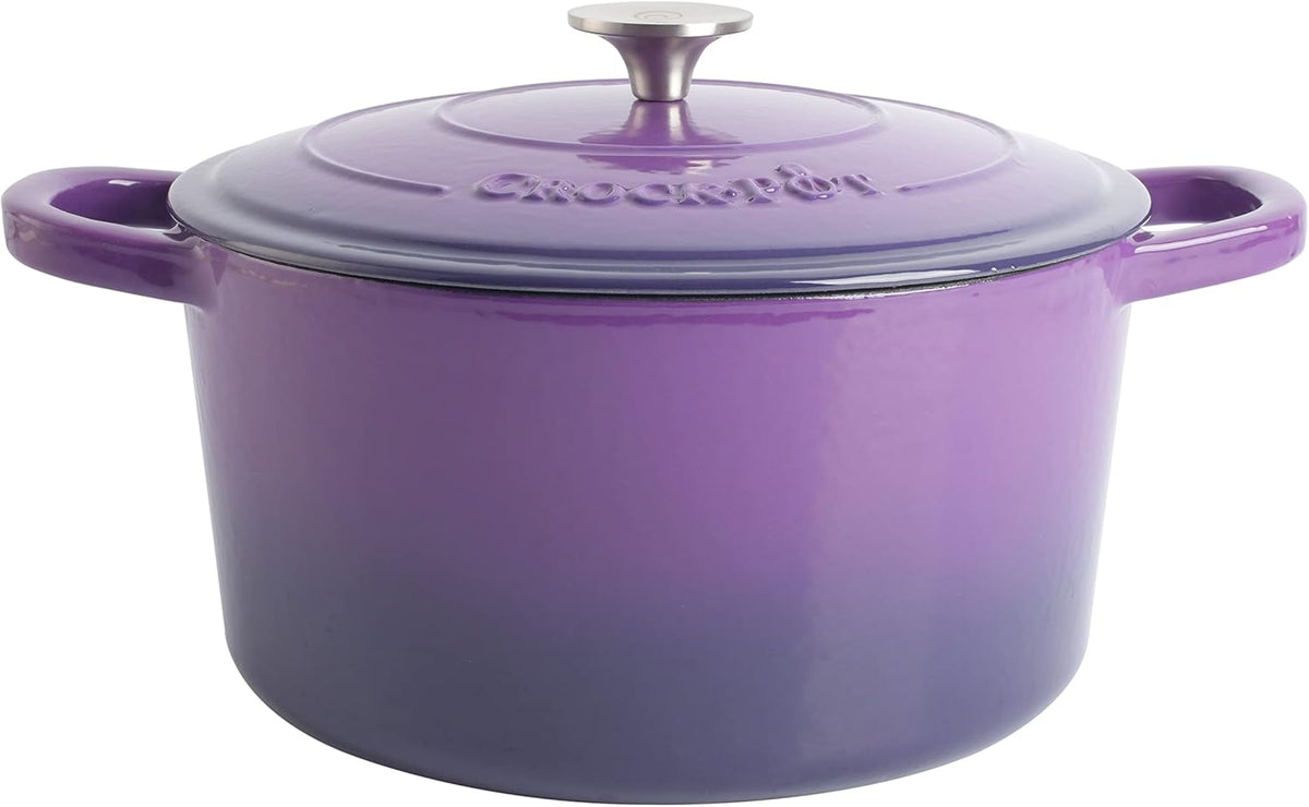 3 Quart Enameled Cast Iron Dutch Oven – Aqua - Curated Catalog Y2