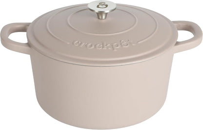 3 Quart Enameled Cast Iron Dutch Oven – Aqua - Curated Catalog H7