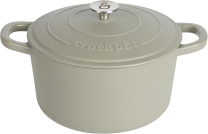 3 Quart Enameled Cast Iron Dutch Oven – Aqua - Curated Catalog H7