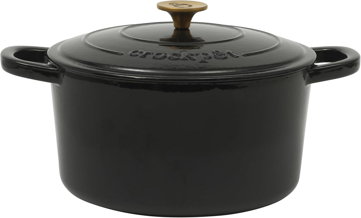 3 Quart Enameled Cast Iron Dutch Oven – Aqua - Curated Catalog Y2