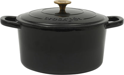 3 Quart Enameled Cast Iron Dutch Oven – Aqua - Curated Catalog Y2