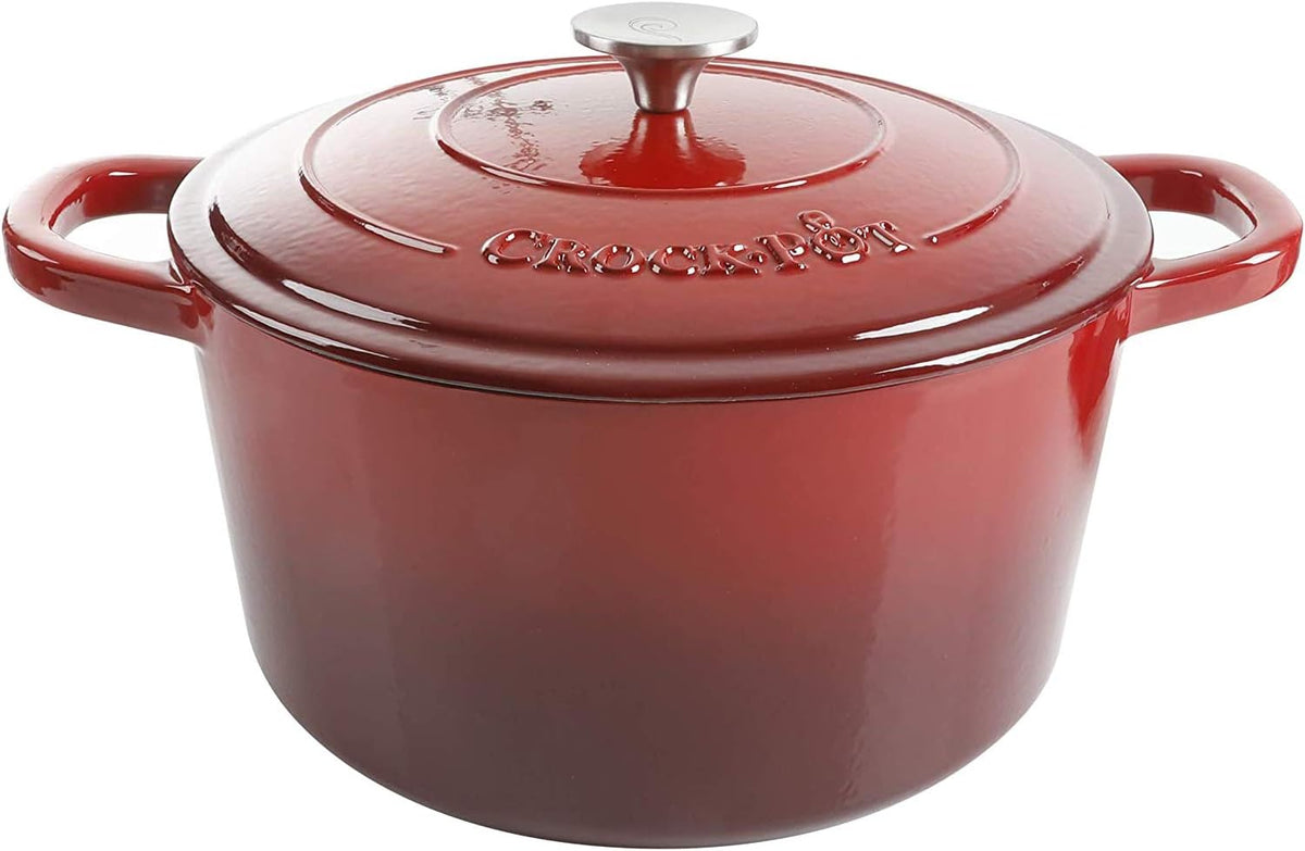 3 Quart Enameled Cast Iron Dutch Oven – Aqua - Curated Catalog Y2