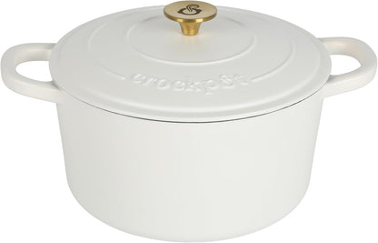 3 Quart Enameled Cast Iron Dutch Oven – Aqua - Curated Catalog H7