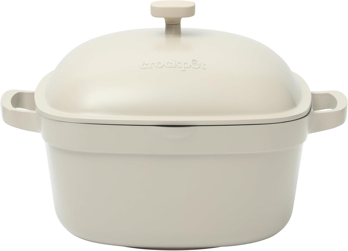 3 Quart Enameled Cast Iron Dutch Oven – Aqua - Curated Catalog Y2