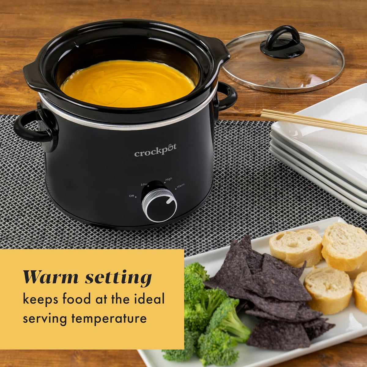2 Quart Mini Slow Cooker – Classic Compact Cooker - Curated Catalog O8